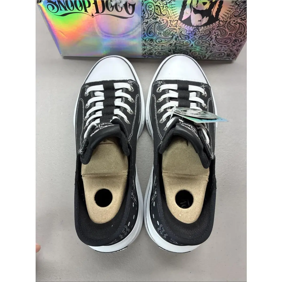 Skechers shoes - Snoop Dogg Snoop ONE-OG - Snoop Dogg Snoop - SN 251016 - Black (UPC: 197976099449) 3