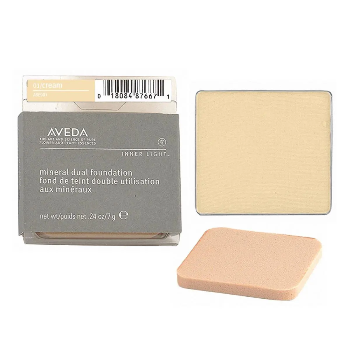 Aveda Inner Light Dual Foundation 01 Cream .24 oz