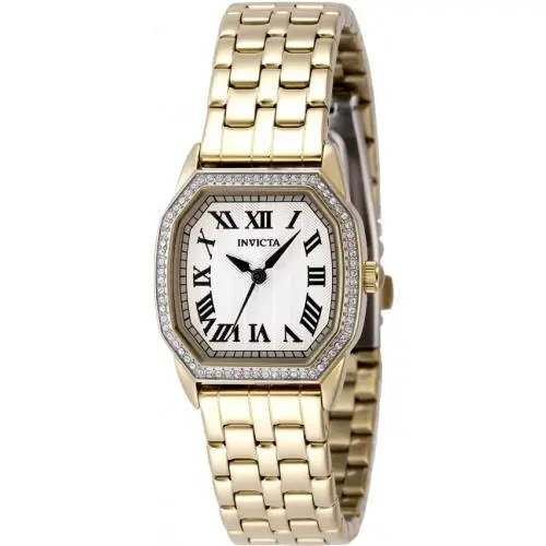 Wildflower Quartz Crystal Silver Dial Ladies Watch 49000 by Invicta