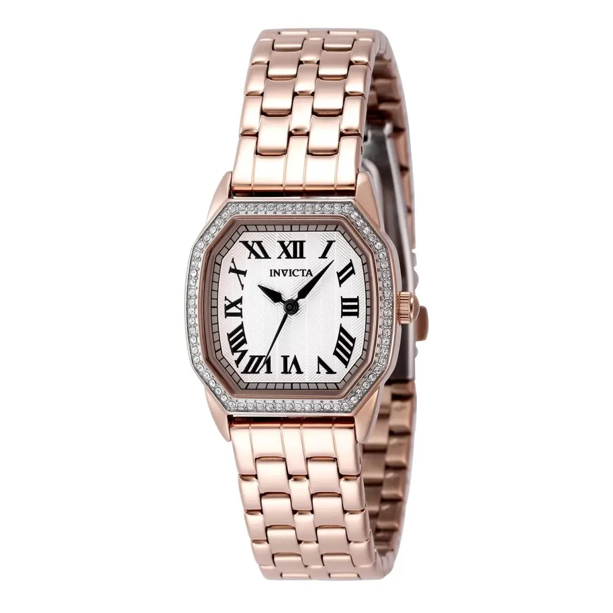 49039 Quartz Watch Silver Dial Stainless Steel Mesh 27mm Lady by Invicta