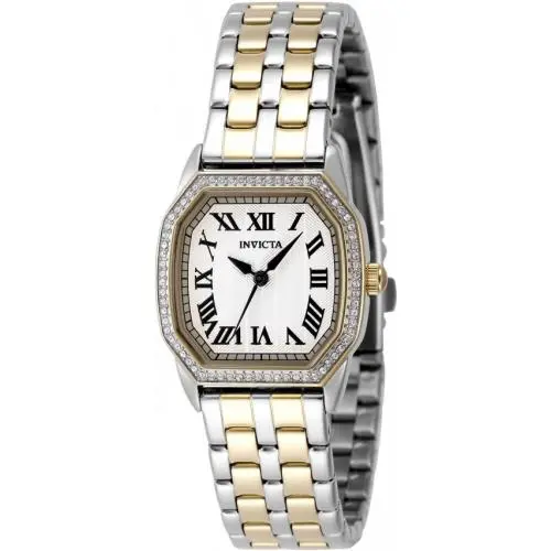 Wildflower Quartz Crystal Silver Dial Ladies Watch 48999 by Invicta