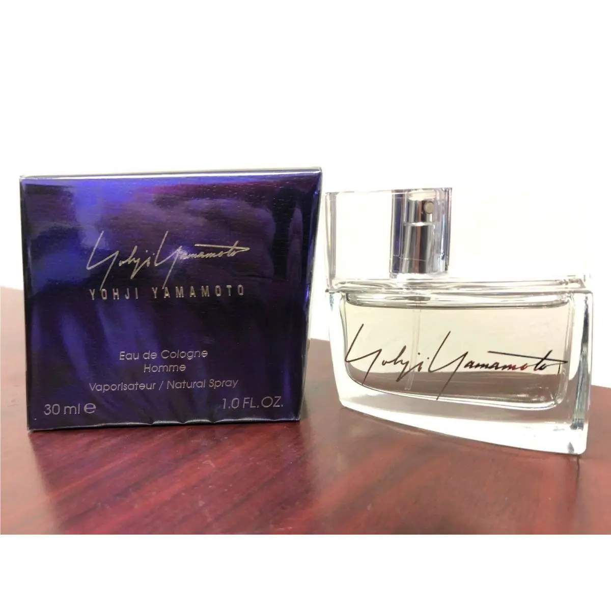 Yohji Yamamoto Pour Homme 1.0 FL oz / 30 ML Eau De Cologne Spray Box