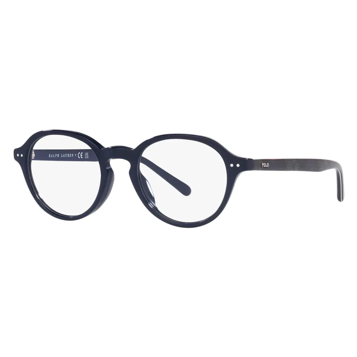 Polo Ralph Lauren Men Oval Eyeglasses PH2251U 5569 Shiny Navy Blue 50mm