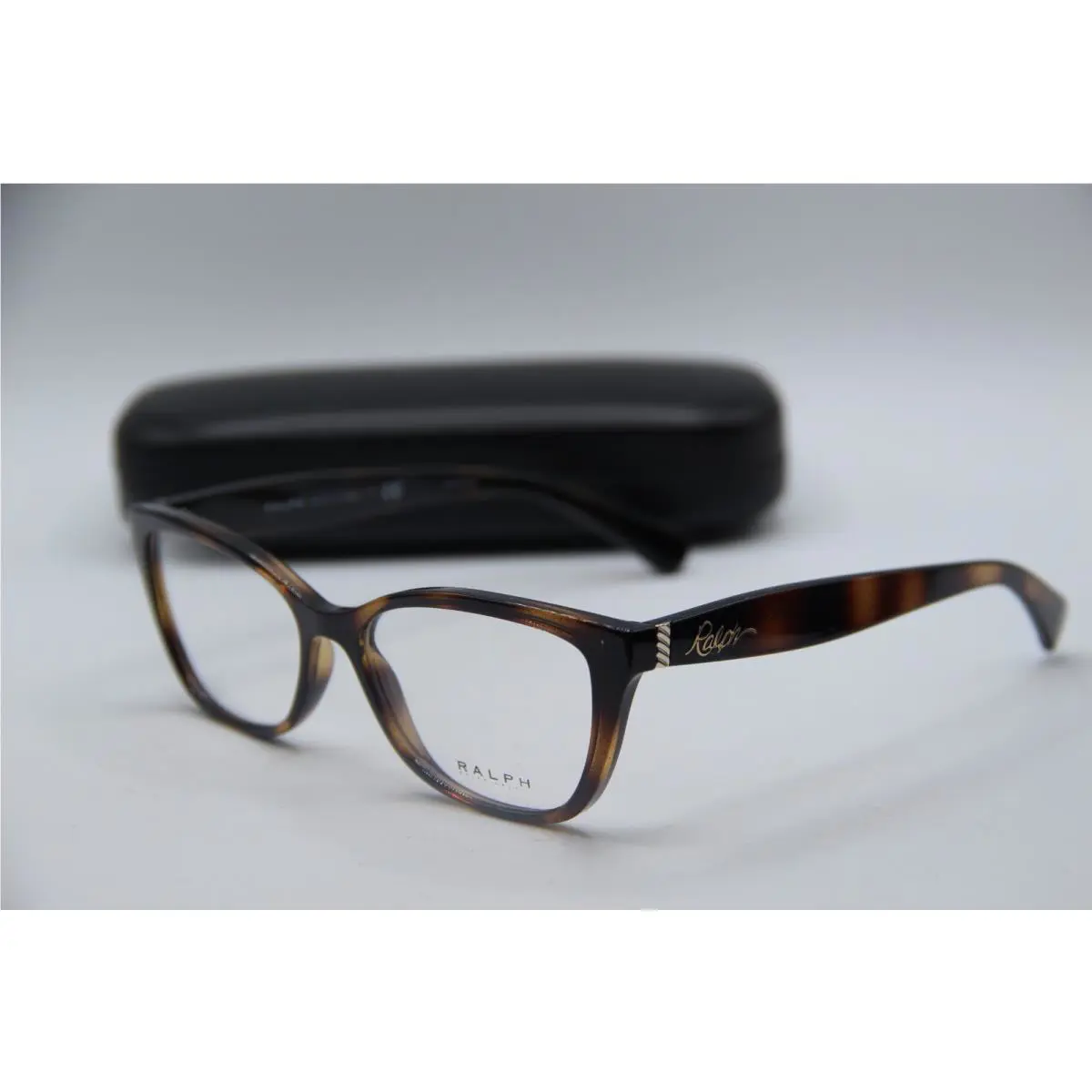 Ralph Lauren RA 7087 1378 Havana Gold Eyeglasses W/case 54-16