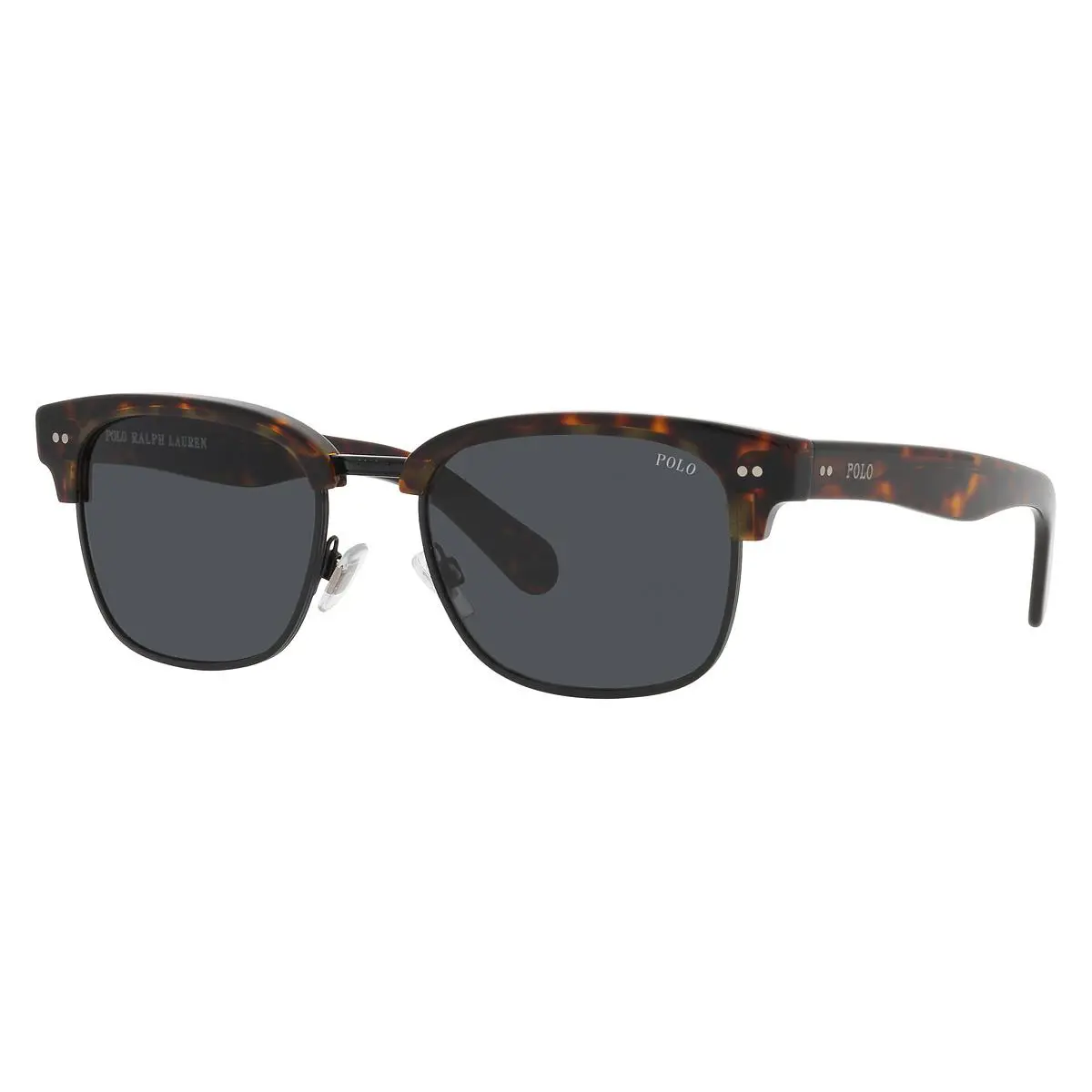 Polo Ralph Lauren Men Square Sunglasses PH4202 500387 Dark Havana/grey 55mm