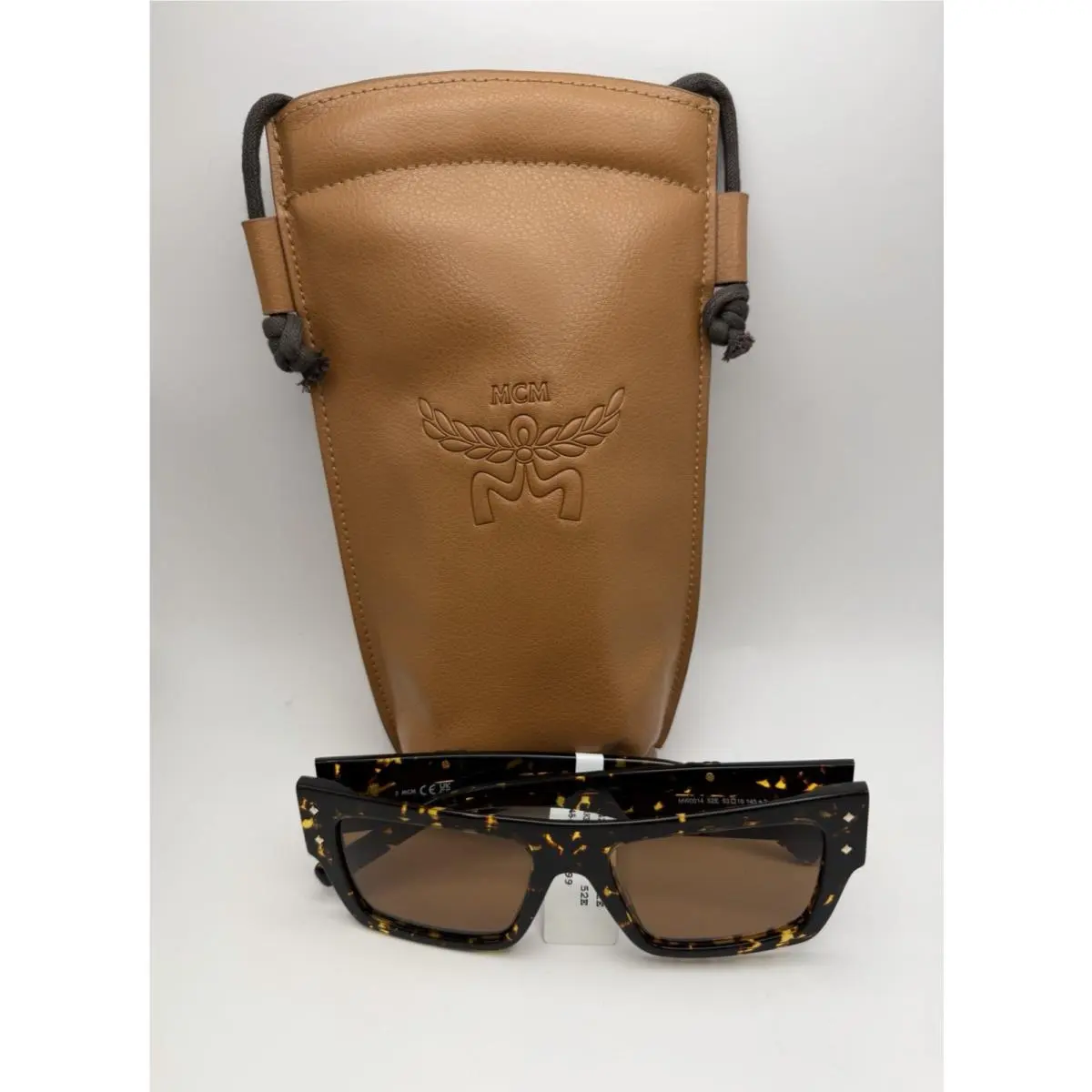 Marcolin Mcm MW0014-52E-53 Sunglasses Size 53mm 145mm 18 Brown - + Side Bag