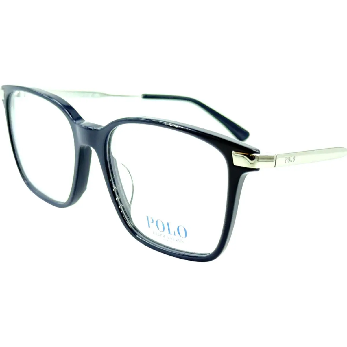 Ralph Lauren Polo PH2255U Mens Plastic Eyeglass Frame 5593 Shiny Blue 55-17