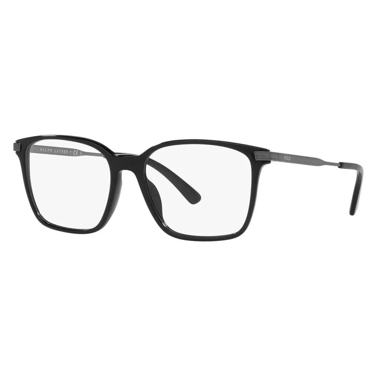 Polo Ralph Lauren Men Rectangle Eyeglasses PH2255U 5001 Shiny Black 53mm