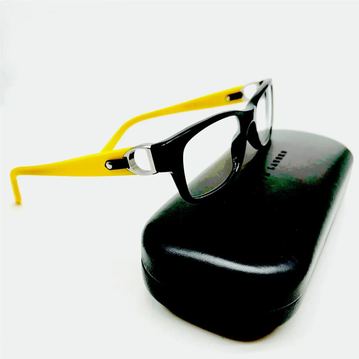 Ralph Lauren RL 6106 Q / 5001 Unisex Eyeglasses 51-17-140mm Black/yellow