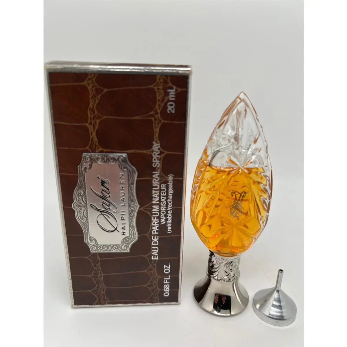 Ralph Lauren Safari Women by Cosmair Inc 0.68 oz / 20 ML Edp Refillable Spray