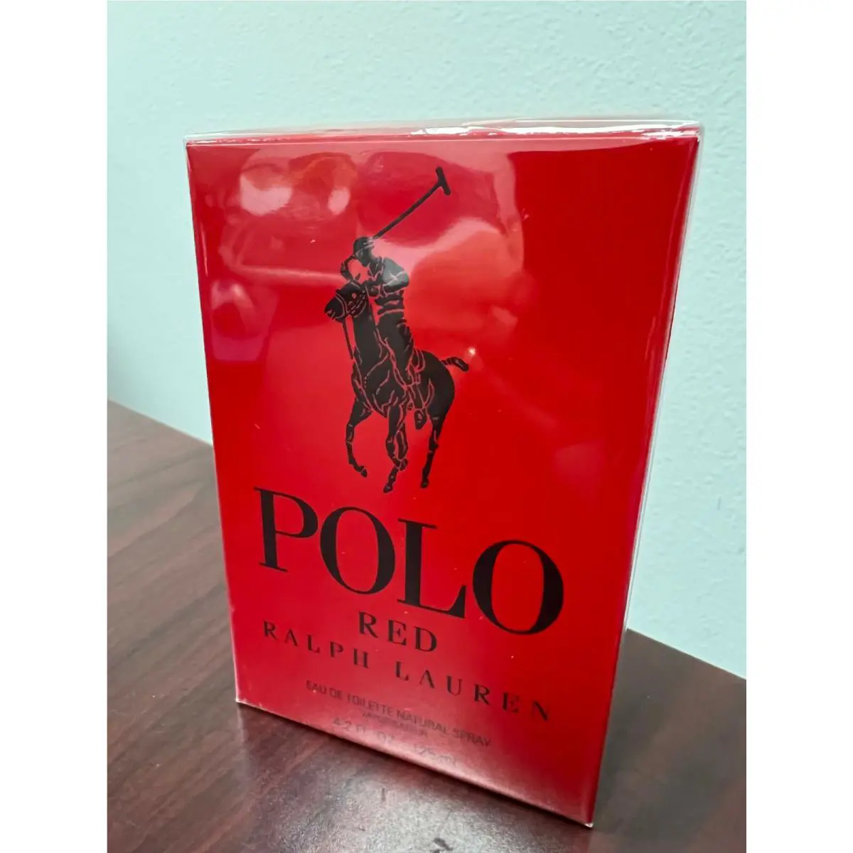 Polo Red by Ralph Lauren 4.2 FL oz / 125 ML Eau De Toilette Spray Box