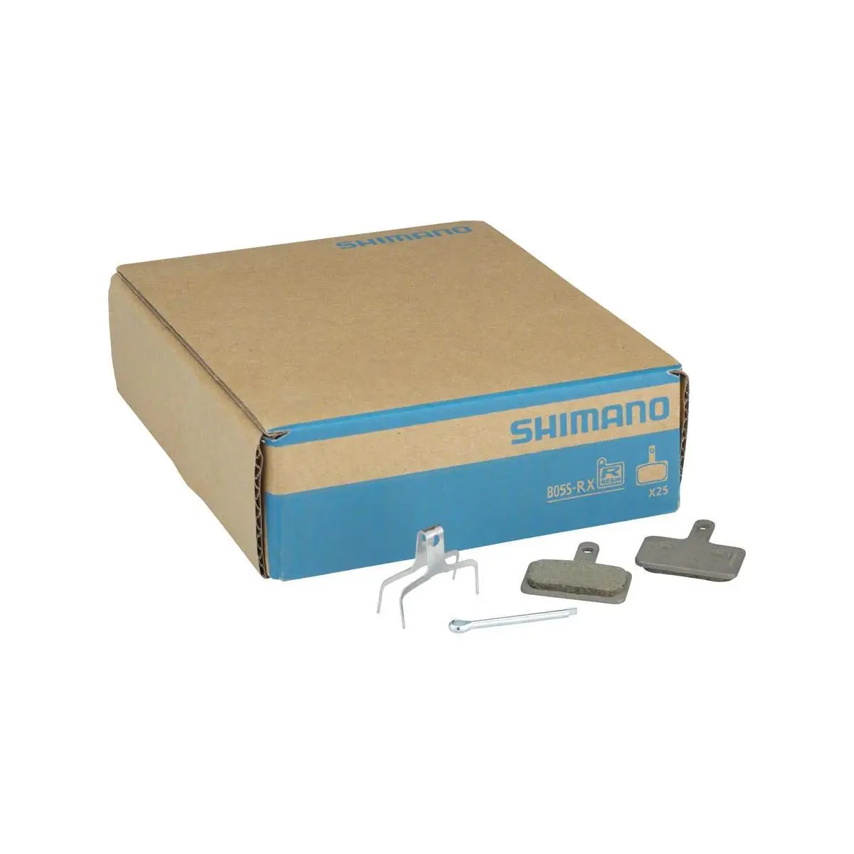 Shimano B05S-RX Resin Pad Bulk Pack No Fin W/springs EBPB05SRXBS