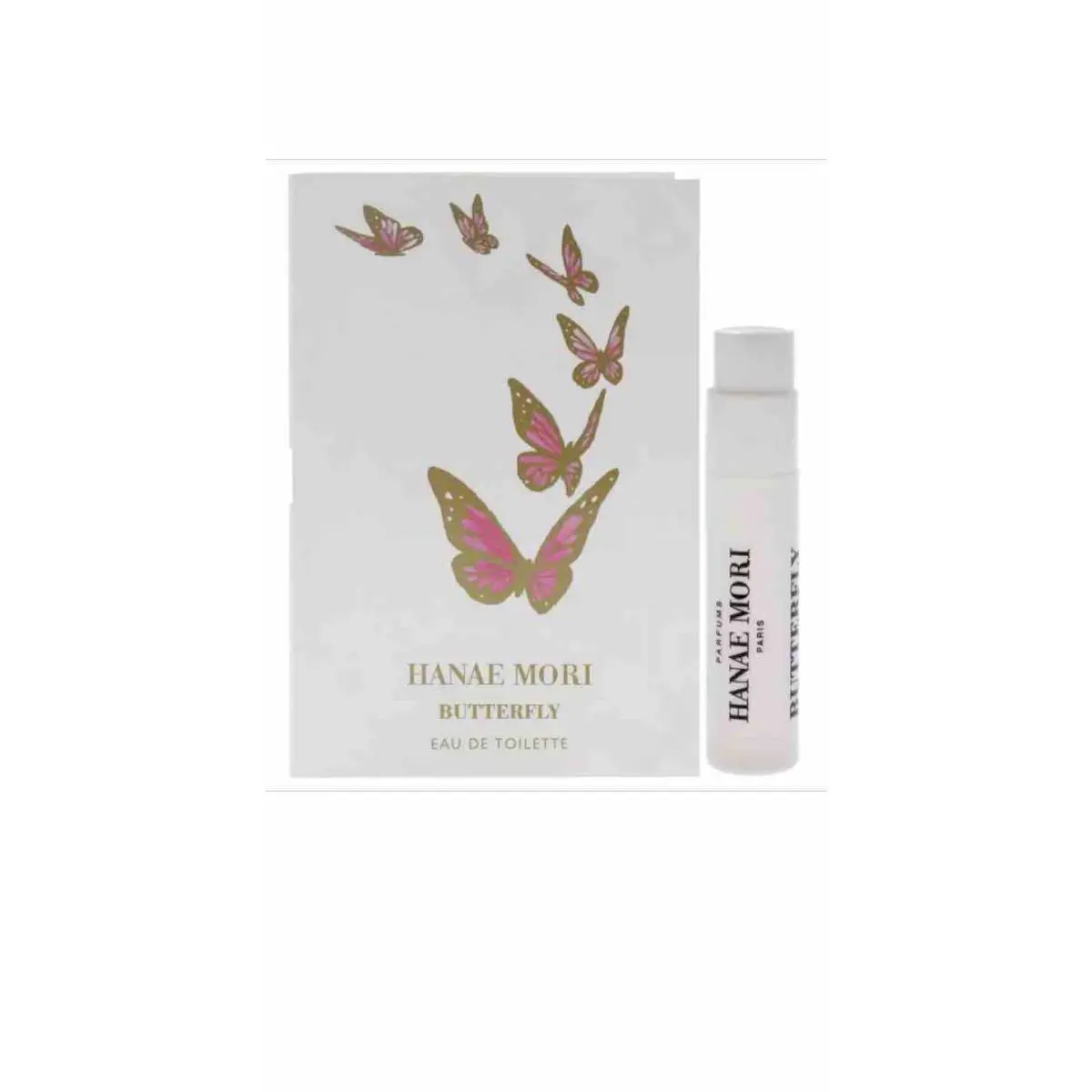 100 Pcs Lot Hanae Mori Butterfly by Hanae Mori For Women - 1.2 ml Edt Spray