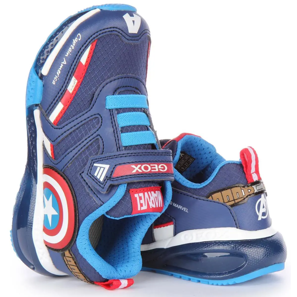 Geox shoes - NAVY RED 3
