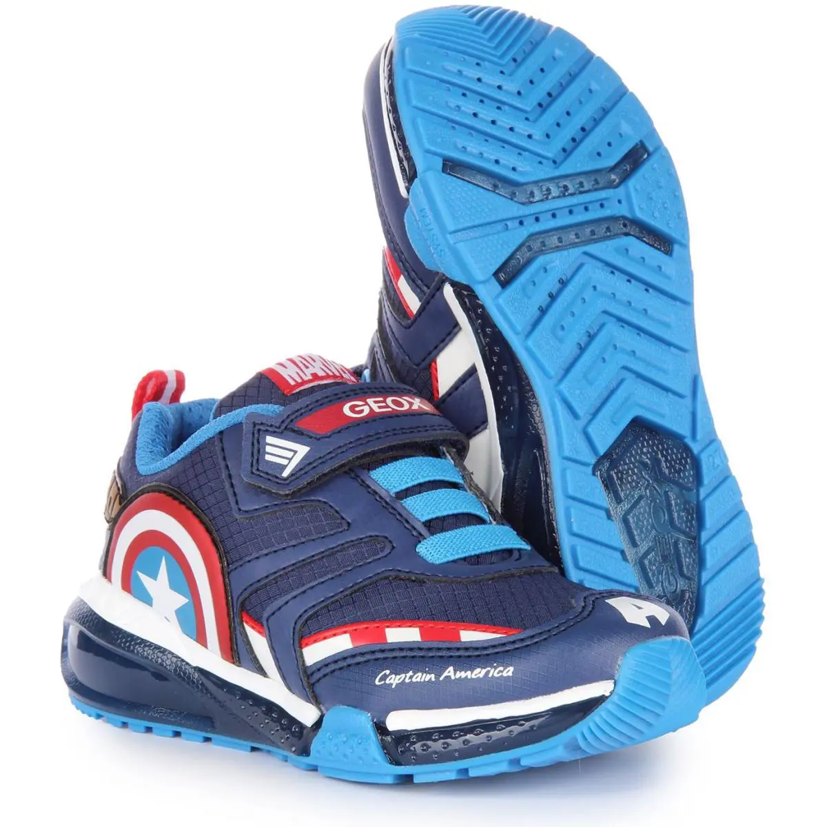 Geox shoes - NAVY RED 4