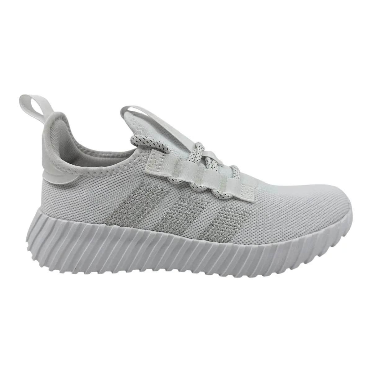 Adidas Kaptir Flow Cloud White Zero Metallic Womens Athletic Sneaker - White, Manufacturer: Cloud White Zero Metallic