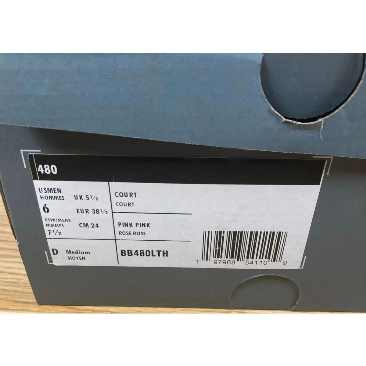 New Balance shoes - New Balance 480 - BB480LTH - Pink (UPC: 197968541109) 1