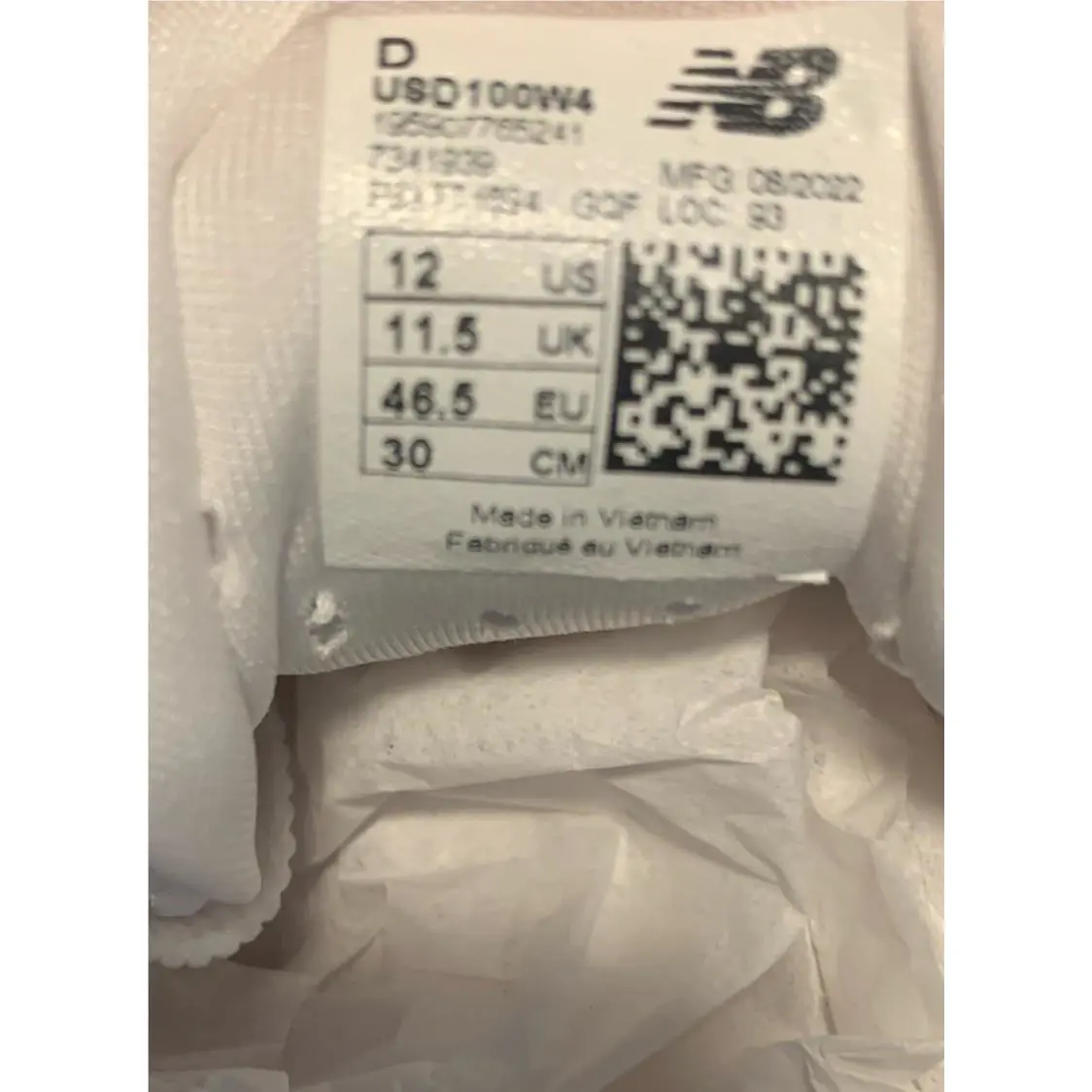 New Balance shoes - New Balance 100 - White (UPC: 195907765241) 9