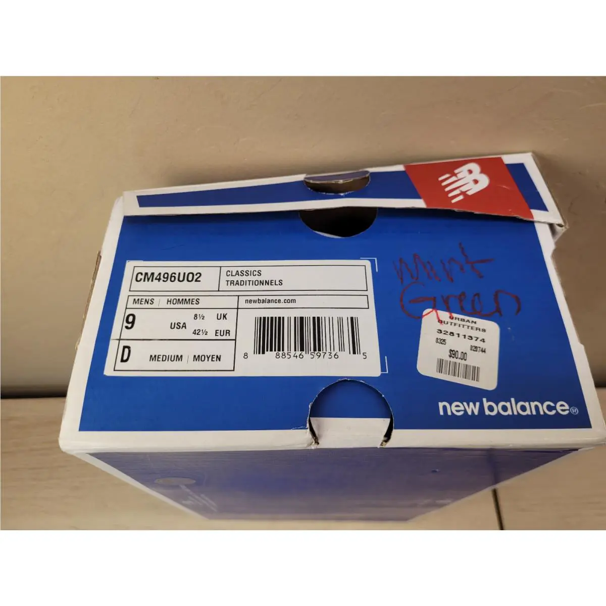 New Balance shoes - New Balance 496 - CM496V02 - Gray 8