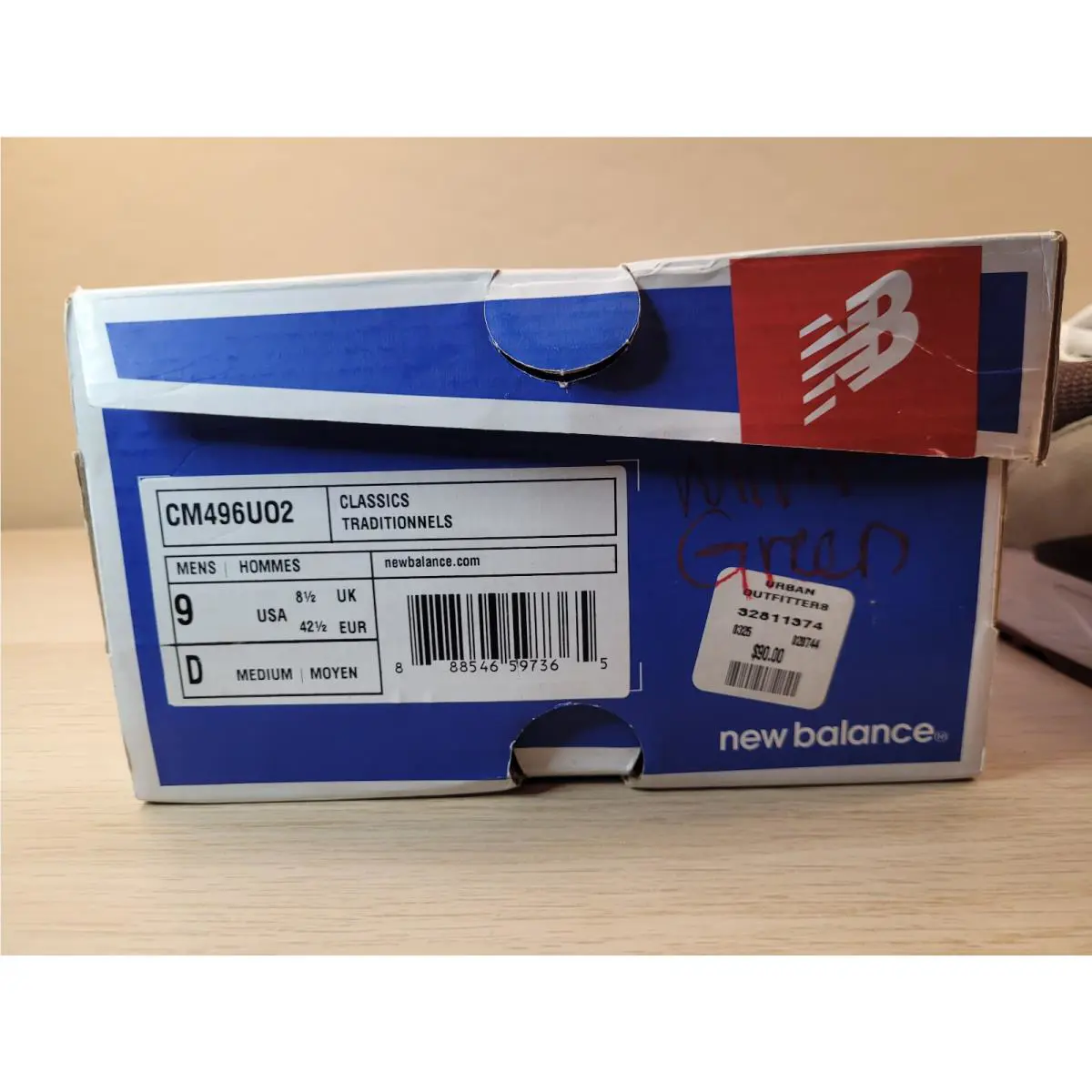 New Balance shoes - New Balance 496 - CM496V02 - Gray 6