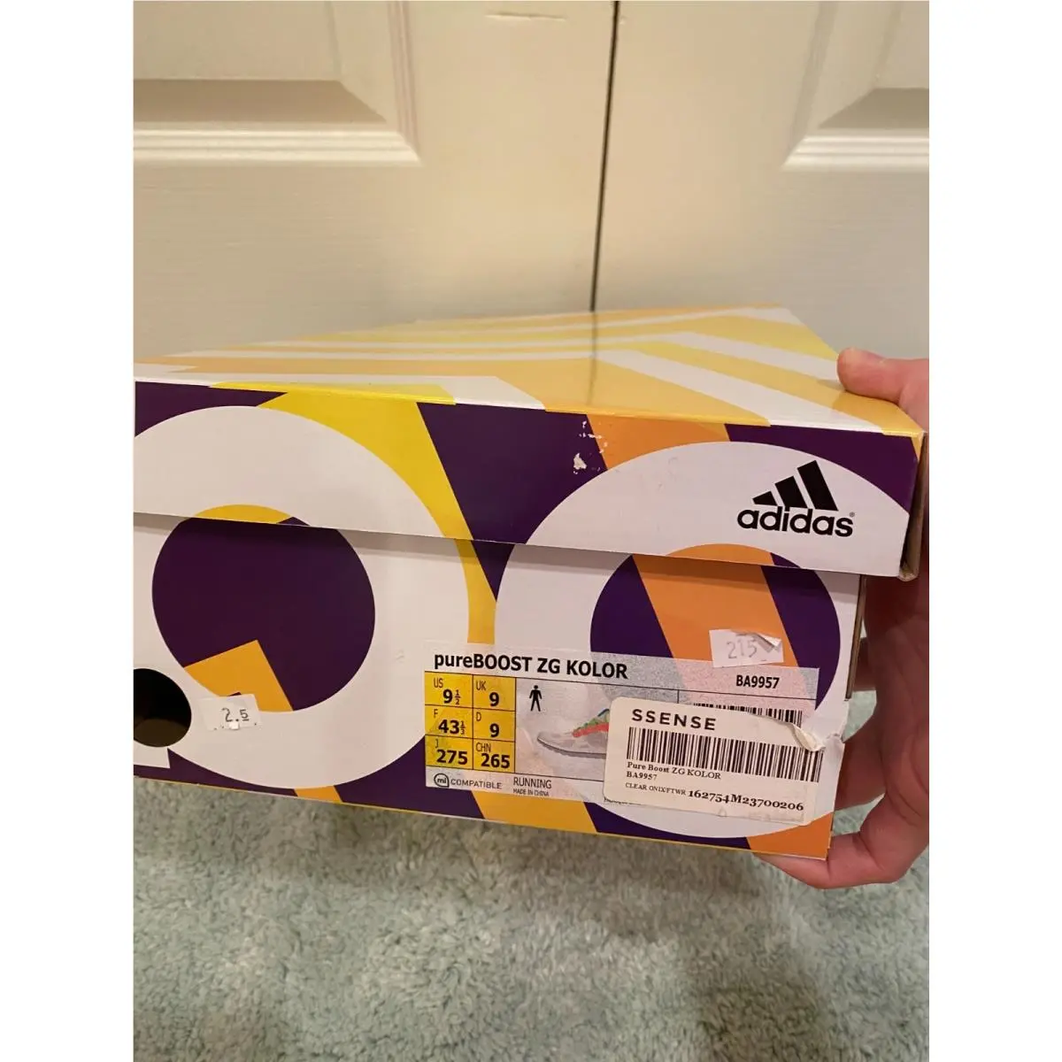Adidas shoes - adidas PureBoost ZG - PureBoost - BA9957 - White 2