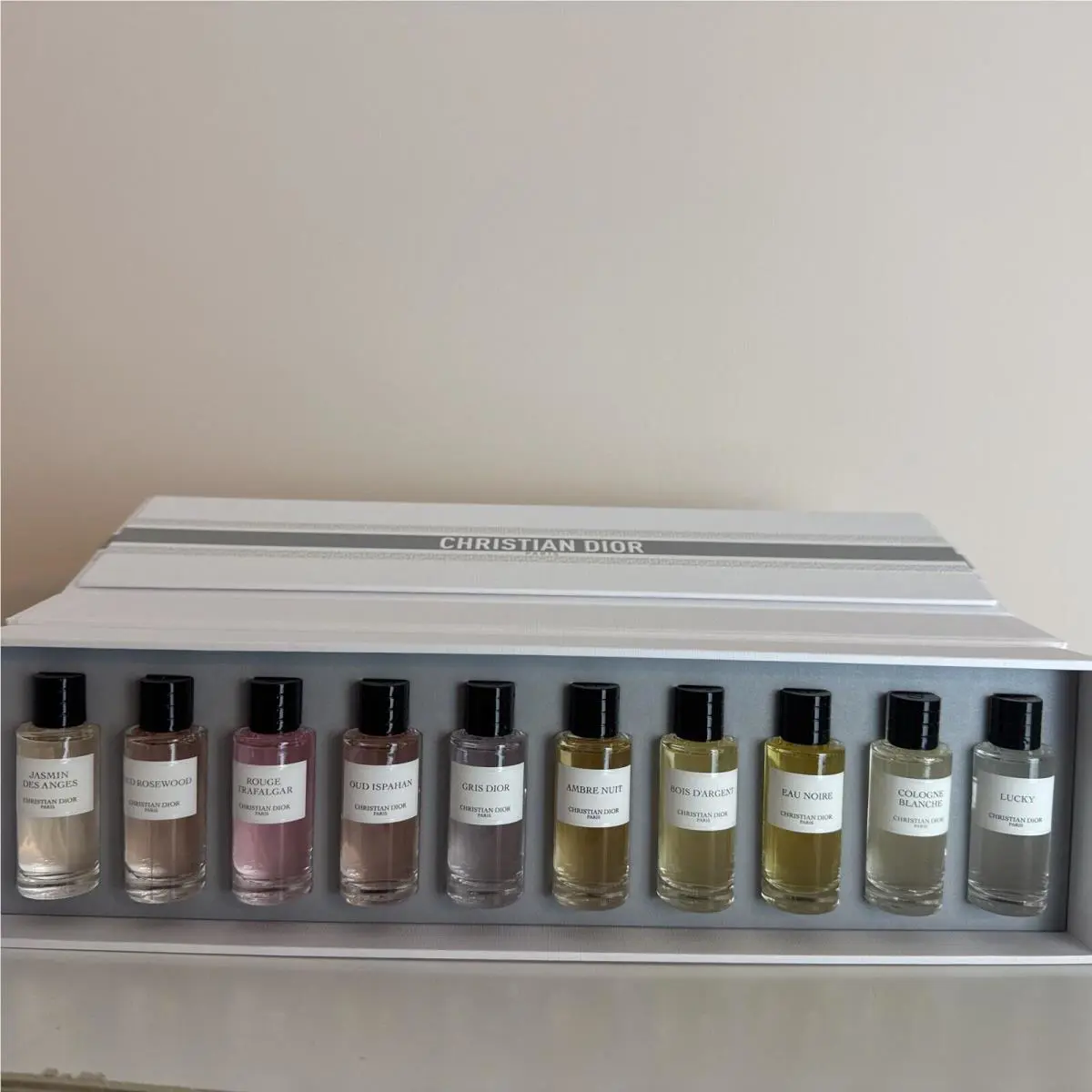 Dior La Collection Privée Edp Discovery Set 10x .25oz/7.5ml Splash Mini Travel