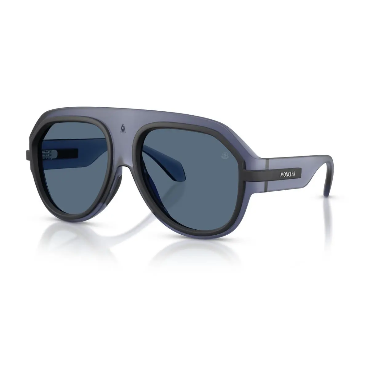8012U Fynder Sunglasses 502480 Blue by Moncler