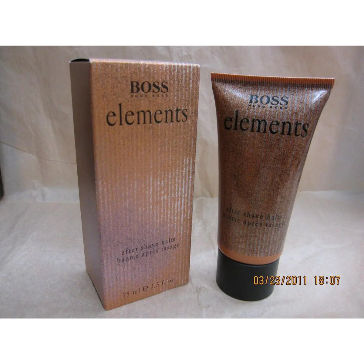 Boss Elements by Hugo Boss 2.5 FL oz / 75 ML After Shave Balm