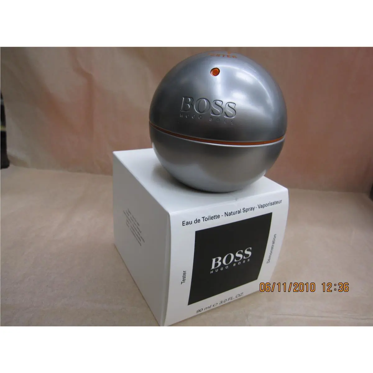 Boss IN Motion by Hugo Boss 3.0 FL oz / 90 ML Eau De Toilette Spray Tester Box