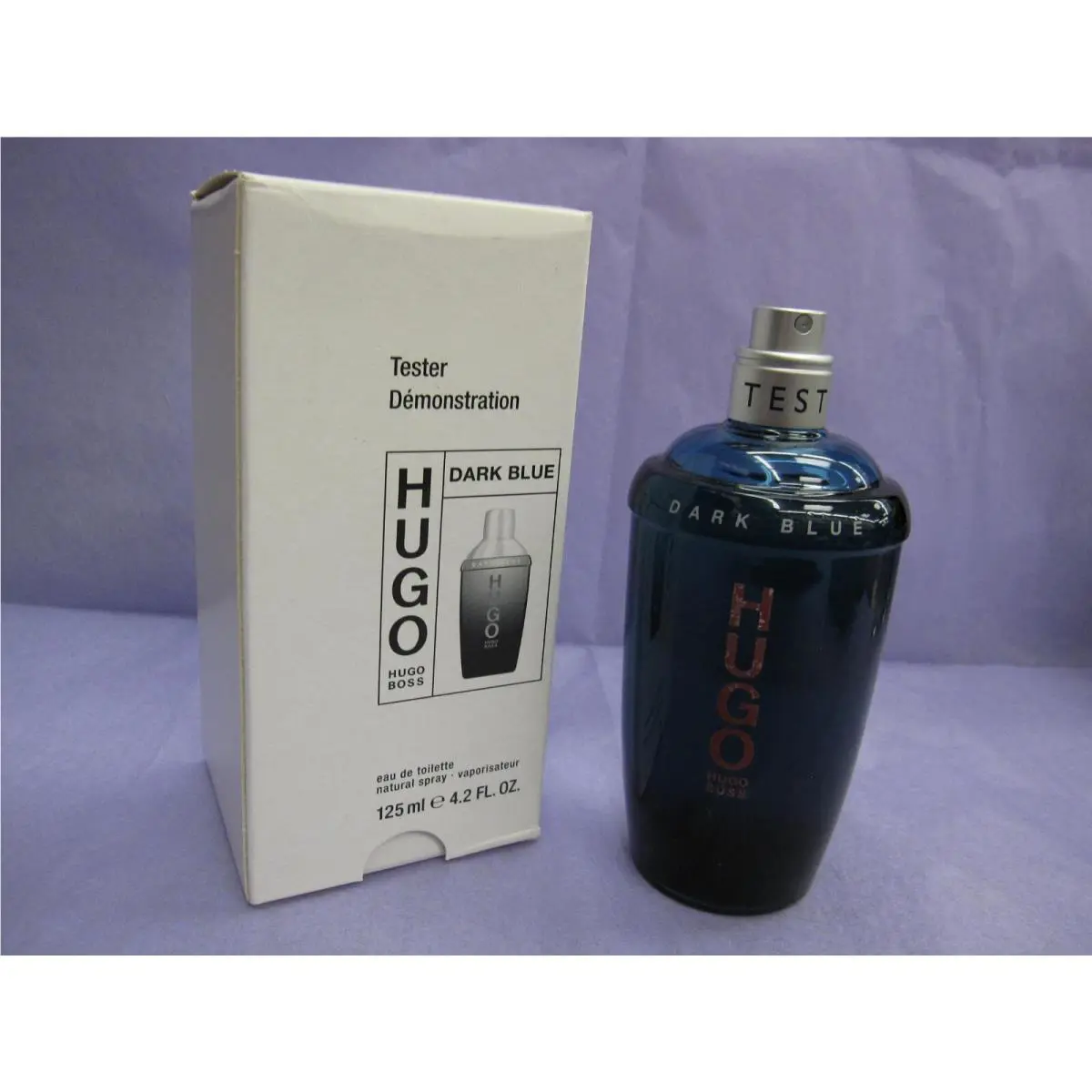 Dark Blue Hugo by Hugo Boss 4.2 FL oz / 125 ML Eau De Toilette Spray Tester