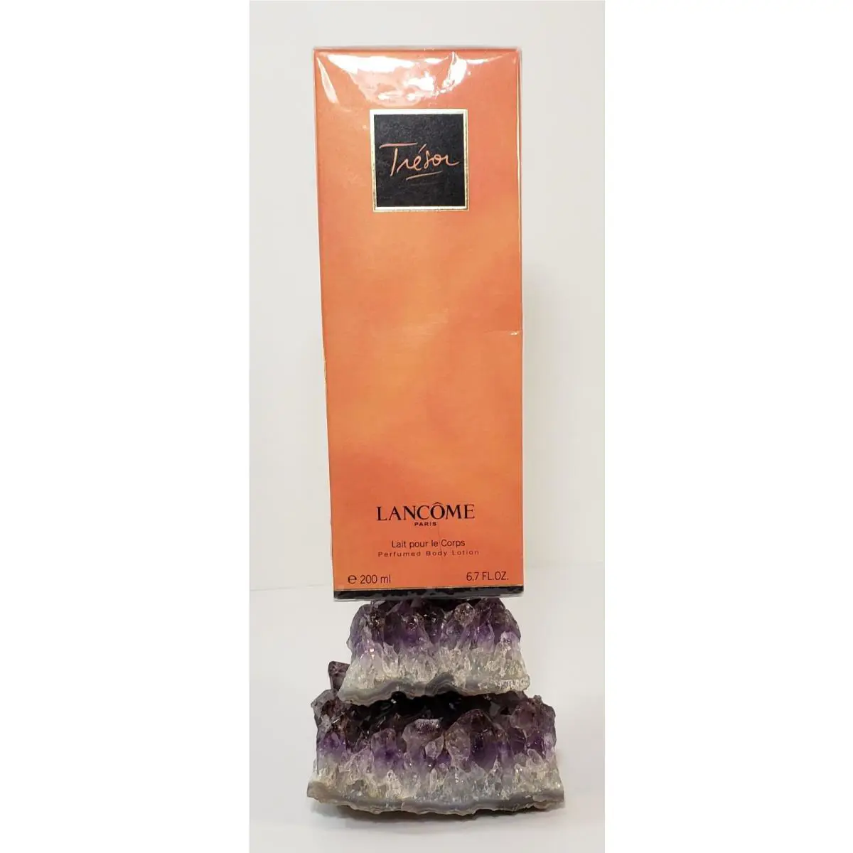 Big Vintage Lancome Tresor Perfumed Body Lotion 6.7 oz Rare
