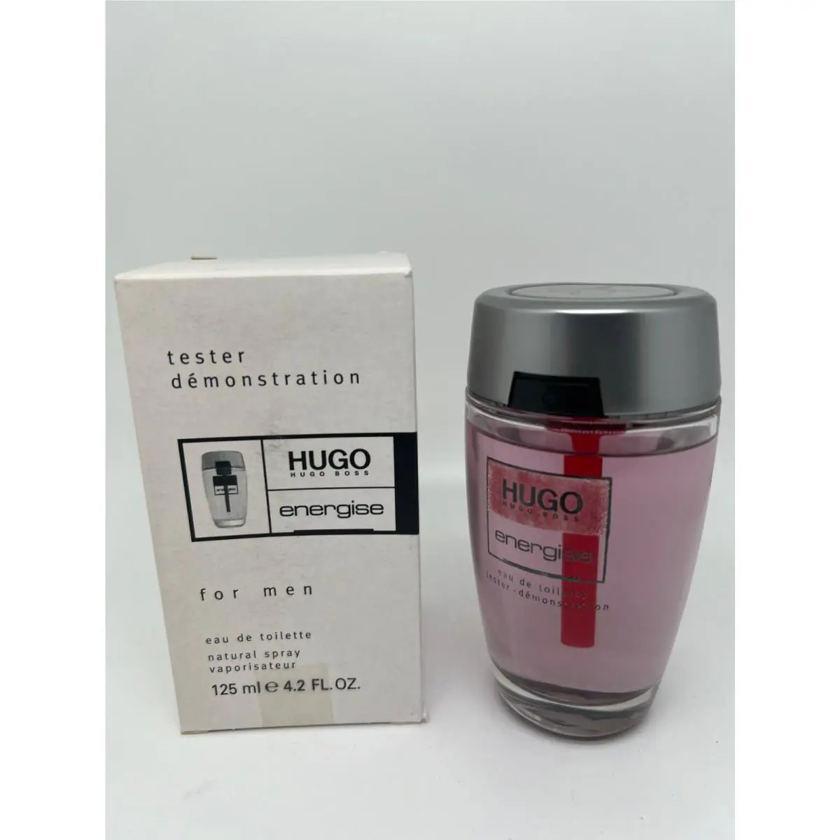 Hugo Energise Men by Hugo Boss 4.2 FL oz / 125 ML Eau De Toilette Spray Tester