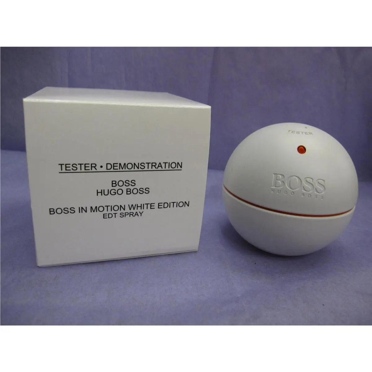 Boss IN Motion White Edition 3.0 FL oz / 90 ML Eau De Toilette Spray Tester Box