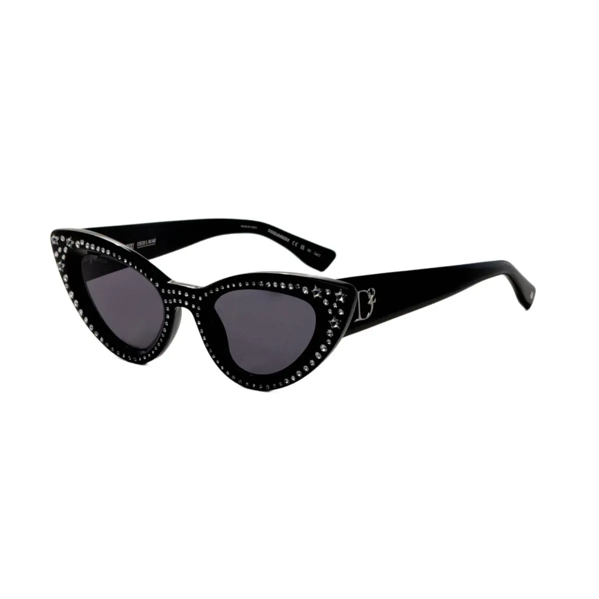 Dsquared2 Women`s 51 mm Black Sunglasses D20092NS-0807-IR