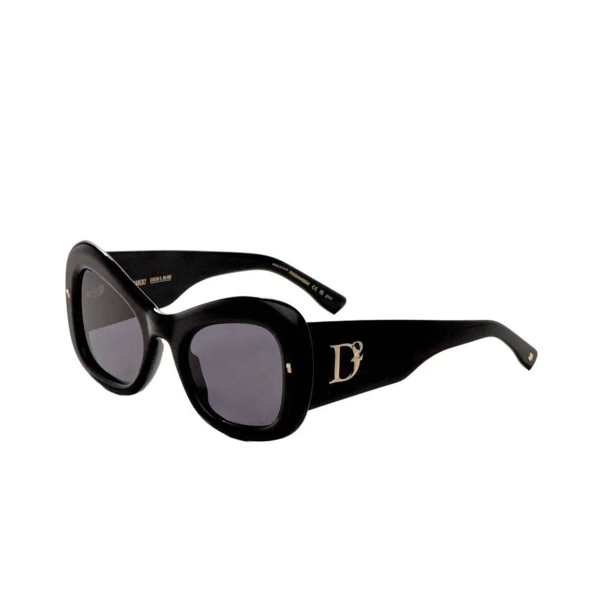 Dsquared2 Women`s 54 mm Black Gold Sunglasses D20137S-02M2-IR