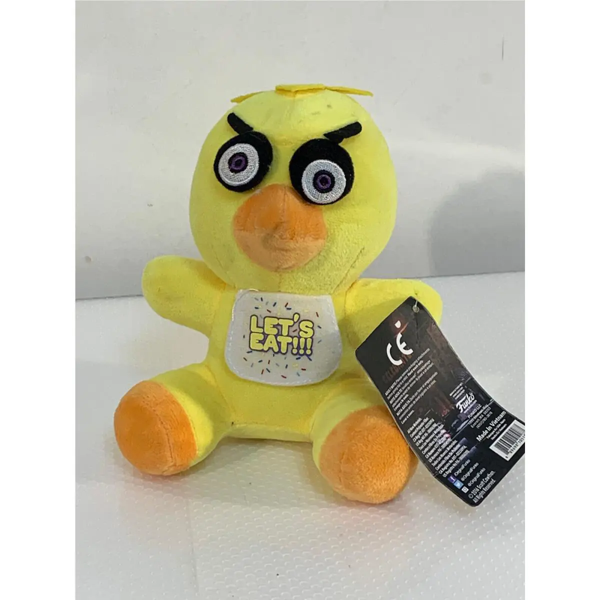 Chica Let s Eat Fnaf Five Nights at Freddys 6in Plush 2016 Stuffed Rare