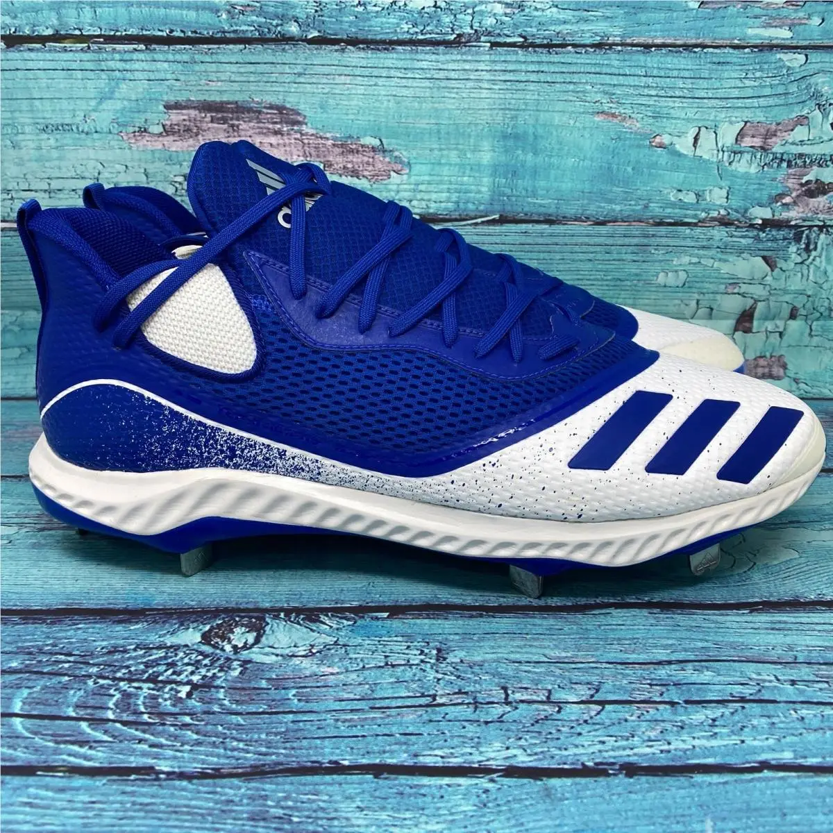 Adidas shoes - Icon V Bounce - Icon Bounce - Blue / White (UPC: 192615177779) 3
