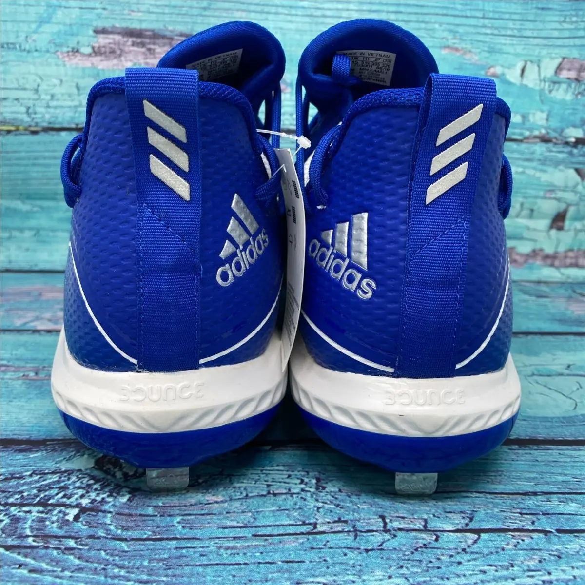 Adidas shoes - Icon V Bounce - Icon Bounce - Blue / White (UPC: 192615177779) 4