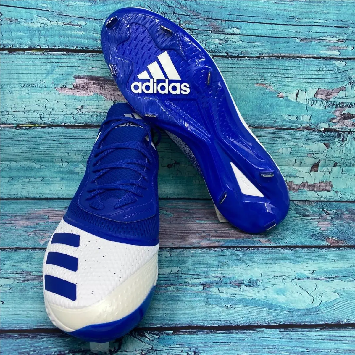 Adidas shoes - Icon V Bounce - Icon Bounce - Blue / White (UPC: 192615177779) 5