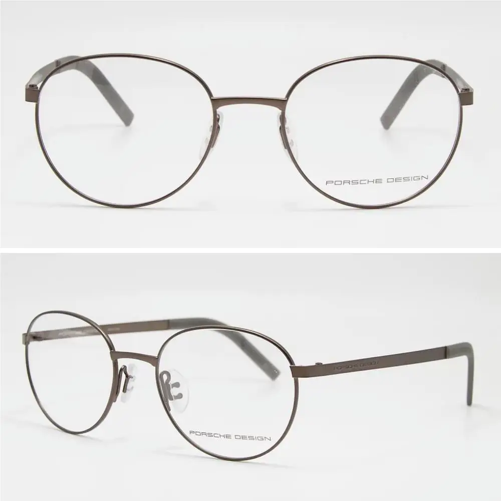 Porsche Design Frame - P`8315-B Grey Round Rx Eyeglasses 52-19-145