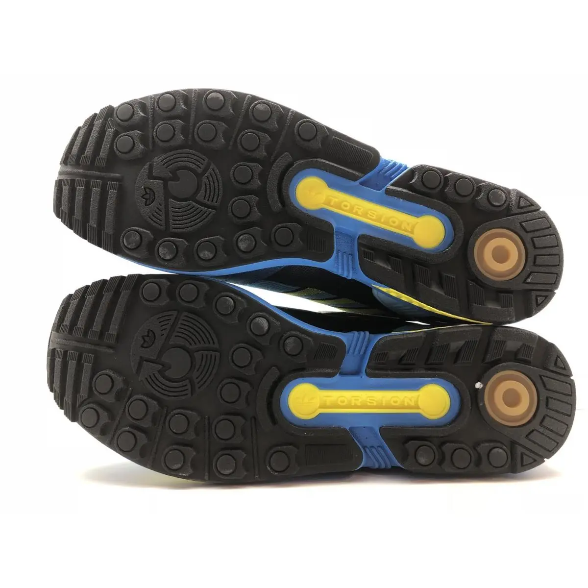 Adidas shoes - ORIGINALS ZX FLUX WEAVE OG - M21788 - AQUA/PURPLE/YELLOW 6