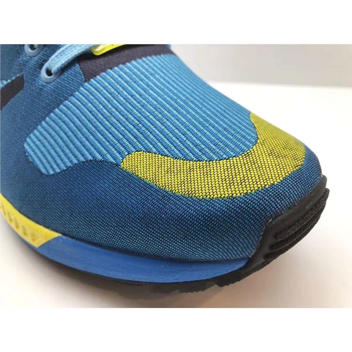 Adidas shoes - ORIGINALS ZX FLUX WEAVE OG - M21788 - AQUA/PURPLE/YELLOW 3