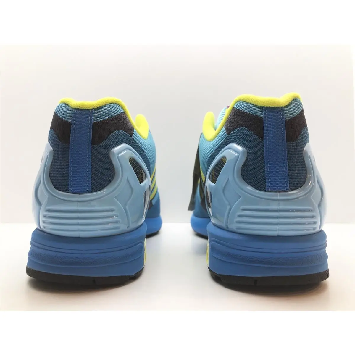 Adidas shoes - ORIGINALS ZX FLUX WEAVE OG - M21788 - AQUA/PURPLE/YELLOW 5