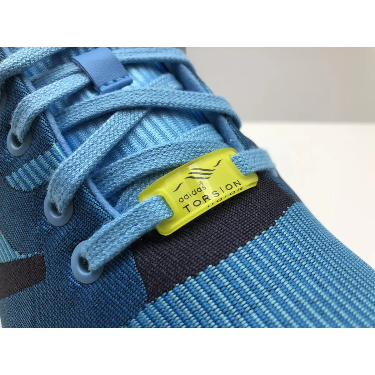Adidas shoes - ORIGINALS ZX FLUX WEAVE OG - M21788 - AQUA/PURPLE/YELLOW 2