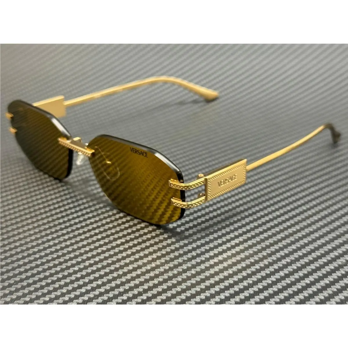 Versace VE2274 10027P Gold Mirror Women`s 58 mm Sunglasses