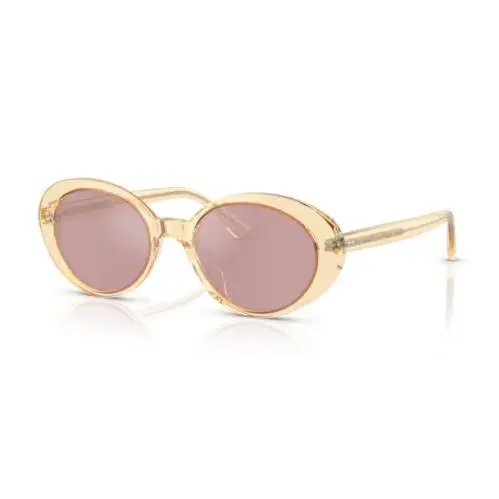 0OV5565SU Lumar 1792AK Becr Pink Satin Oval Women`s Sunglasses by Oliver Peoples