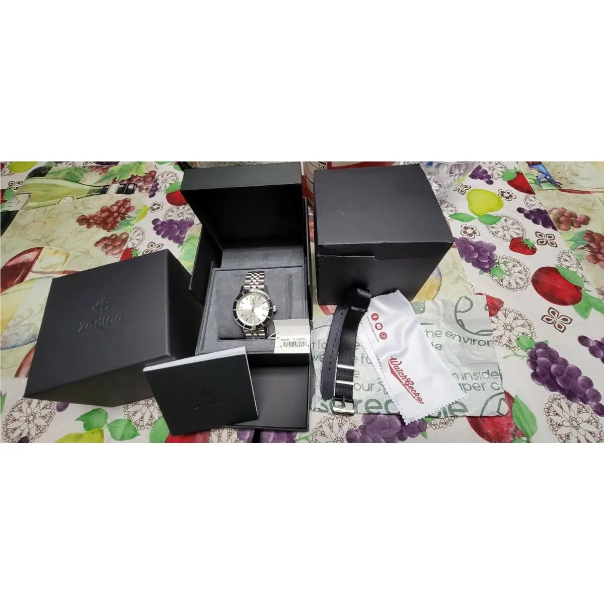 Legacy Super Sea Wolf 53 Compression Automatic Stainless Steel Watch by Zodiac