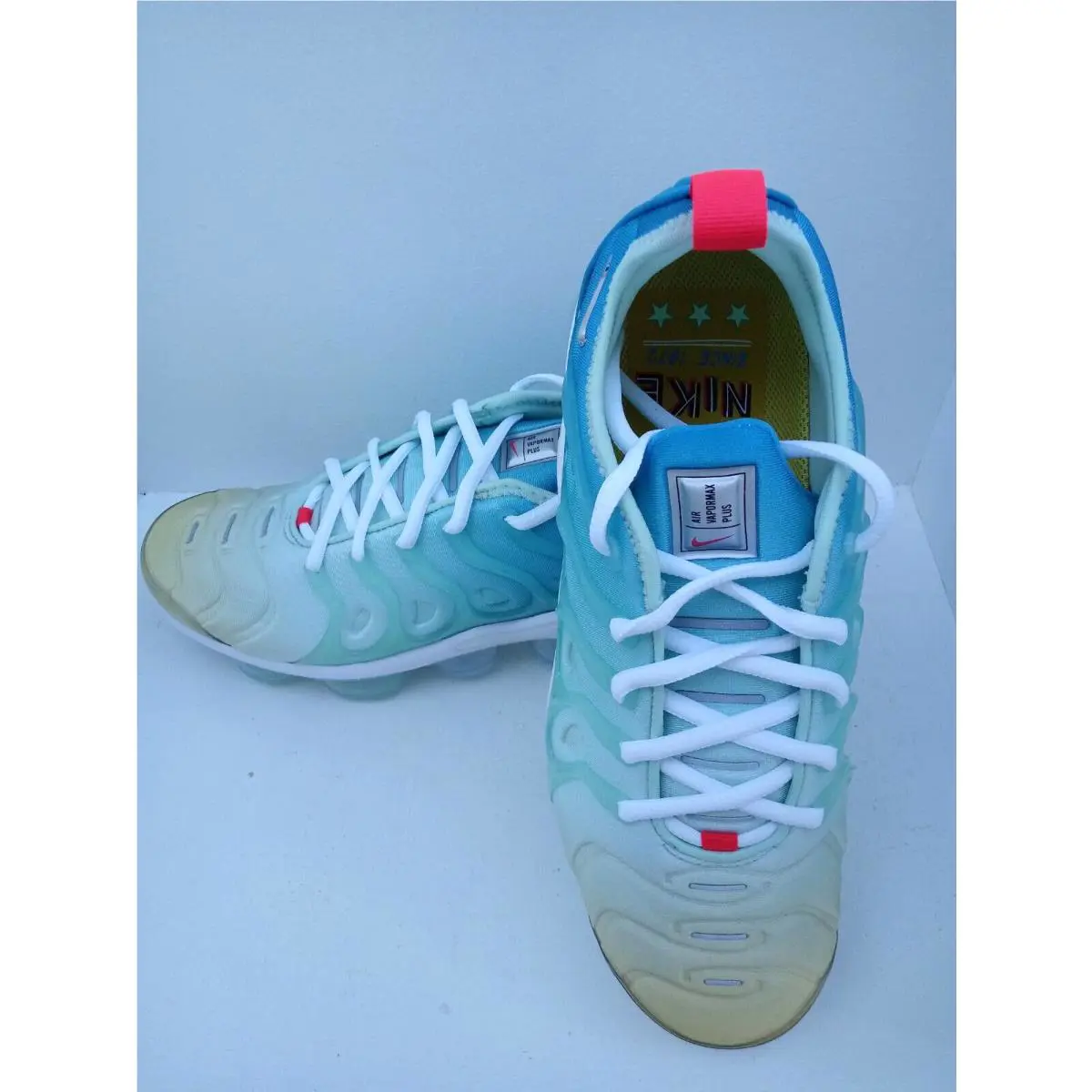 Nike shoes - Nike Air Vapormax Plus - Air Vapormax Plus - DQ7651-300 - MINT FOAM/METALLIC SILVER 19