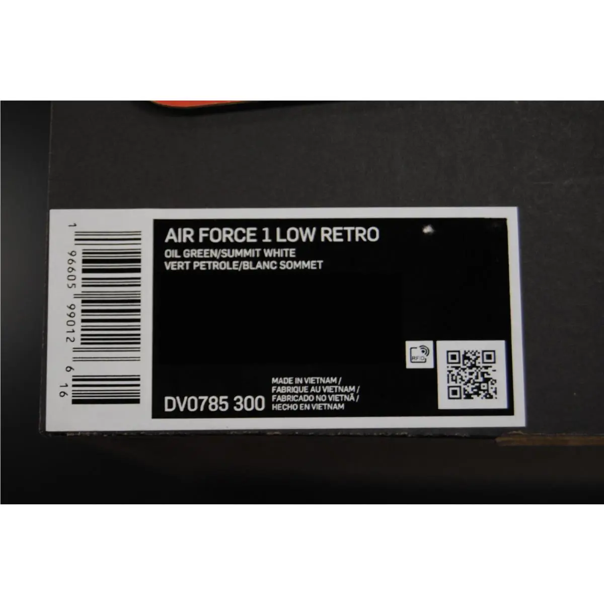 Nike shoes - Nike Air Force 1 - Air Force - DV0785-300 - GREEN & WHITE 4