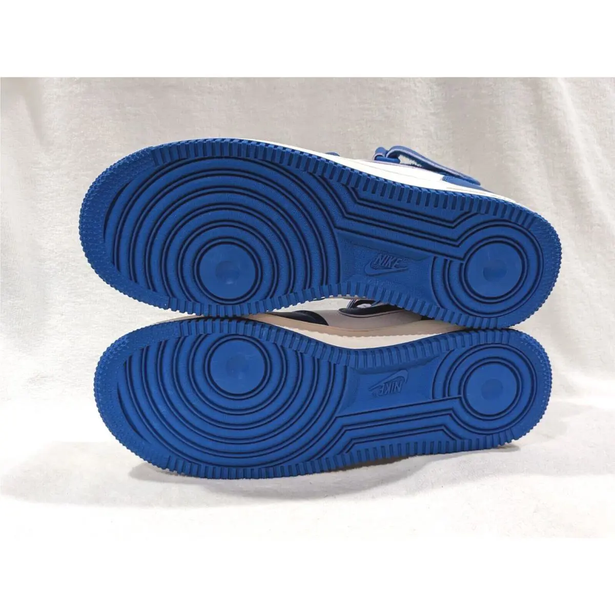 Nike shoes - Nike Air Foce 1 `07 Mid - DX3721-100 - White/Military Blue 3
